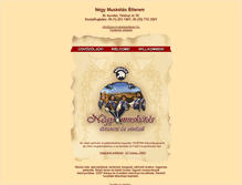 Tablet Screenshot of negymusketasetterem.hu